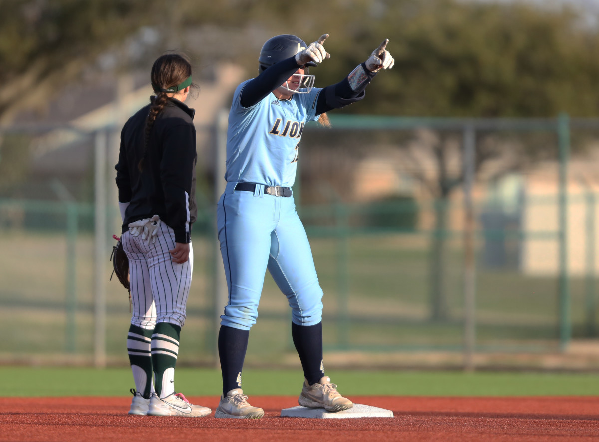 Montgomery Lake Creek Prosper Texas softball Allen Tournament 022323 Brian McLean 16